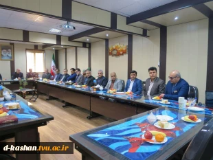 بازدید جناب آقای دکتر صالحی  عمران ریاست محترم دانشگاه فنی و حرفه ای و جناب آقای دکتر یزدانیان مدیرکل محترم حراست ، جناب آقای دکتر ولی ریاست محترم دانشگاه فنی و حرفه ای استان اصفهان و جناب آقای دکتر ساداتی نژاد نماینده محترم شهرستان کاشان و آران و بیدگل د