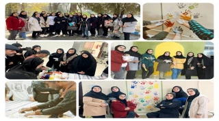 برگزاری ورکشاپ تئوری و عملی رنگ شناسی دانشکده ملی مهارت دختران کاشان