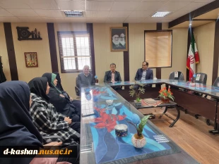 بازدید جناب آقای دکتر فخر موسوی مدیر کل محترم حوزه ریاست و روابط عمومی دانشگاه ملی مهارت از آموزشکده ملی مهارت دختران کاشان 5