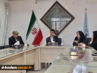 دیدار نوروزی جناب آقای دکتر یاسمیان ریاست محترم دانشکده ملی مهارت دختران کاشان با کارکنان مجموعه 4