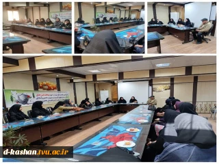 برگزاری جلسه هم اندیشی جهت برگزاری برنامه های هفته پژوهش در دانشکده ملی مهارت دختران کاشان