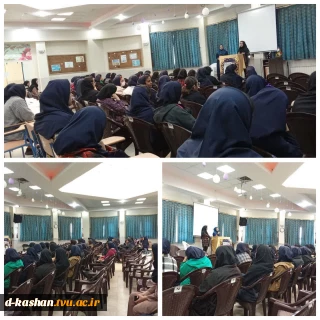 برگزاری جلسه جهت معرفی دانشگاه ملی مهارت و رشته های آموزشکده به مناسبت هفته کارآفرینی در هنرستان گلچهرگان