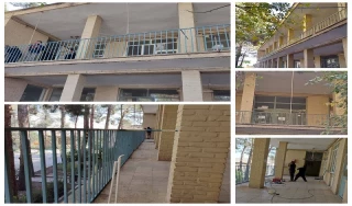 اجرای عملیات نوسازی در دانشکده ملی مهارت دختران کاشان