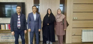 دیدار و نشست هم اندیشی ریاست آموزشکده ملی مهارت دختران کاشان با خیرین محترم