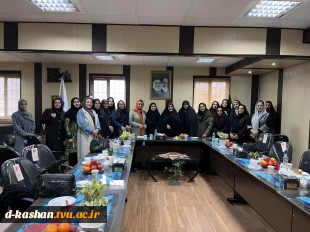 برگزاری اولین نشست کمیته بانوان فعال در حوزه اشتغال و کارآفرینی با حضور فرماندار کاشان 3