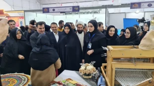 دستاوردهای علمی ، هنری، پژوهشی و تحقیقاتی دانشکده ملی مهارت دختران کاشان در نمایشگاه نوآوری و فناوری کاشان 9