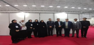 حضور استاندار محترم اصفهان در نمایشگاه ملی نوآوری و فناوری و بازدید از غرفه های دانشکده ملی مهارت دختران کاشان 2