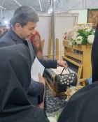 حضور استاندار محترم اصفهان در نمایشگاه ملی نوآوری و فناوری و بازدید از غرفه های دانشکده ملی مهارت دختران کاشان 6