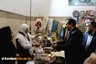 افتتاح بازارچه مشاغل خانگی زنان در کاشان 7