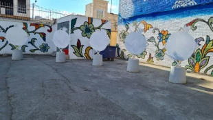 آغاز پروژه زیبا سازی شهری در قالب عقد تفاهم نامه آموزشکده ملی مهارت دختران کاشان با شهرداری 4