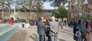 بازدید جناب آقای مهندس ممیز رئیس سازمان سیما و منظر شهرداری کاشان در آموزشکده  از روند اجرای پروژه ساخت المان‌ انار به مناسبت شب یلدا  5