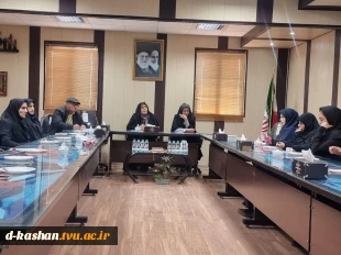 برگزاری نخستین جلسه شورای اداری  به مدیریت ریاست جدید دانشکده سرکار خانم دکتر بهمنی 4