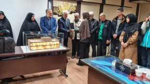 آیین رونمایی از ماکت بیمارستان شهید مکی سامرا با حضور حجت الاسلام سید سعید حسینی نماینده ولی فقیه و امام جمعه شهرستان کاشان 5