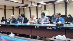 آیین رونمایی از ماکت بیمارستان شهید مکی سامرا با حضور حجت الاسلام سید سعید حسینی نماینده ولی فقیه و امام جمعه شهرستان کاشان 7