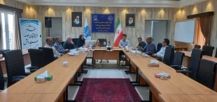 جلسه تکمیل پروژه خیرساز آموزشکده با حضور خیرین محترم برادران ابریشمی و مهندس ضرغامی مدیرکل امور حقوقی و مهندس عبدی  2