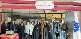 نشست هنرمندان و نخبگان ششمین جشنواره ملی فرهنگی، هنری و پژوهشی فردخت در دومین روز از برگزاری نمایشگاه 2