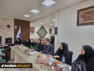 بازدید هیات نظارت و ارزیابی استان اصفهان از دانشکده ملی مهارت دختران کاشان  2