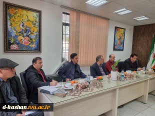 بازدید هیات نظارت و ارزیابی استان اصفهان از دانشکده ملی مهارت دختران کاشان  2