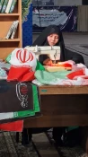 پویش دوخت ۲۰ هزار پرچم ایران در کاشان 4