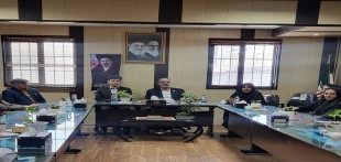 بازدید معاونت محترم اداری مالی اداری دانشگاه ملی مهارت از دانشکده دختران کاشان 2