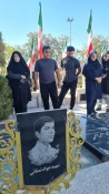 حضور کارکنان دانشکده در قطعه شهدای دارالسلام گلابچی به مناسبت هفته دولت و تجلیل از مقام شهدای کارمند 8