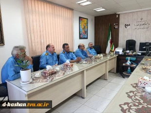 برگزاری جلسه با پرسنل نگهبانی در آستانه بازگشایی دانشگاه ها 3
